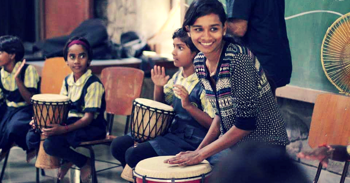 Abused by step father, bar dancer's daughter turns life around with drumming skills Sheetal Jain - drummer bar dancer's daughter (1)