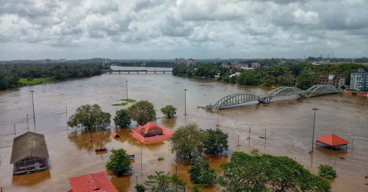 The floods have wreaked havoc in Kerala. Image Credit: Santhosh