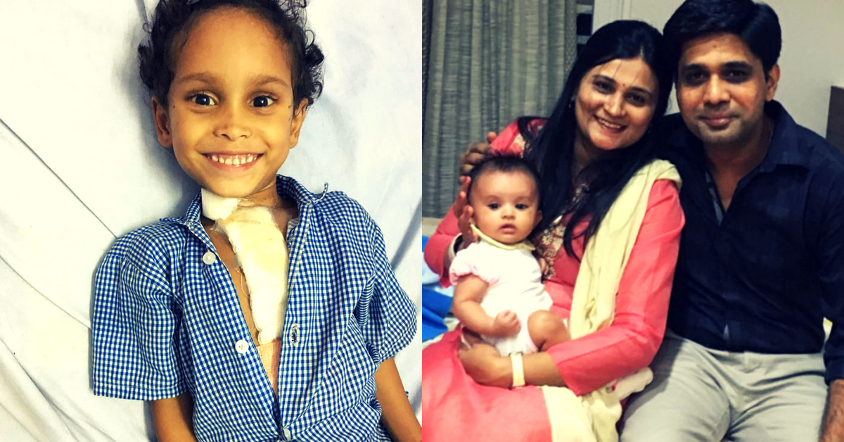 Doctor Couple Honour Late Daughter, Fund Poor Kid’s Surgery On Her B’Day!