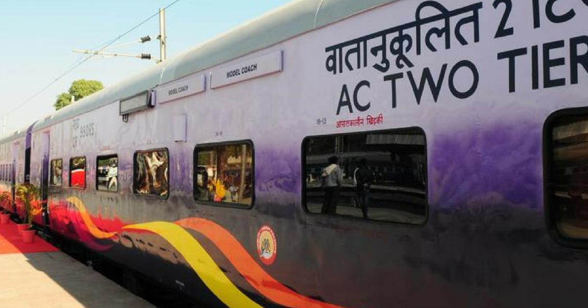 AC 2-Tier Coach On Its Way Out In Rajdhani and Duronto Express. Find Out Why!