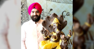 Punjab Man's 65-Kg Choco Ganesha to Be Immersed in Milk, Distributed to Poor Kids!