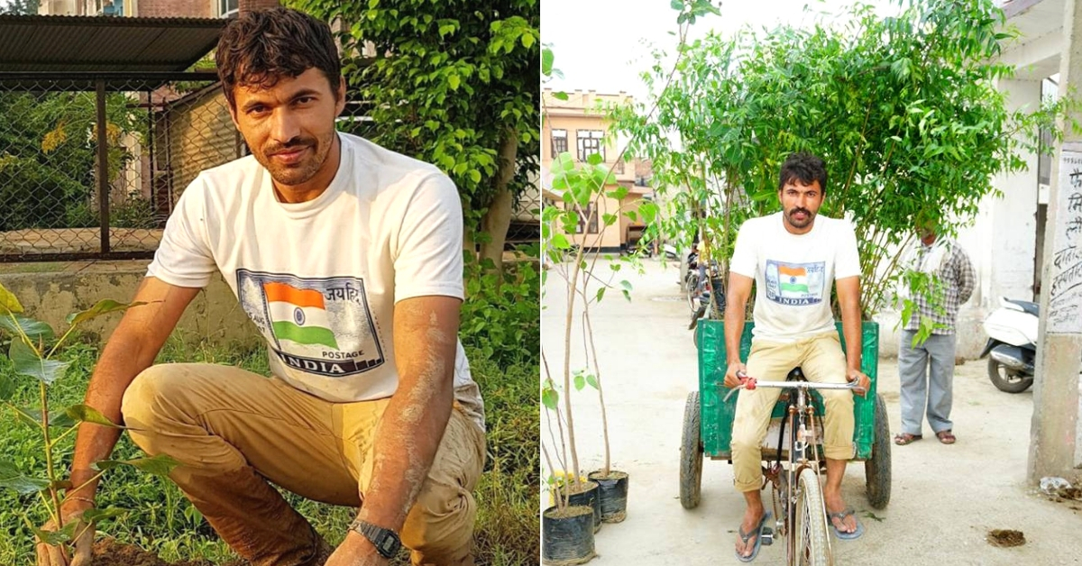 6 Years, 152 Villages: Cop Spends Rs 30 Lakh From Own Pocket to Make Sonepat Green!