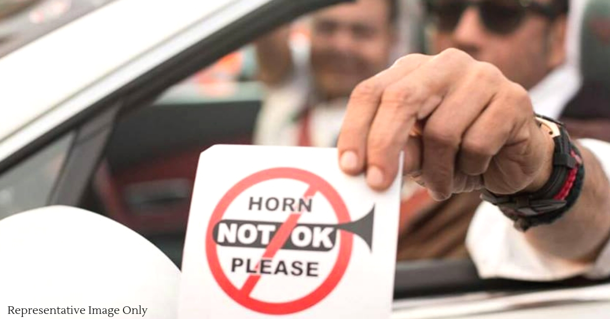 In Delhi, the authorities are cracking down on decibel levels of horns. Representative Image Only. Image Credit: Horn Not Ok Please: A CII-Yi Initiative