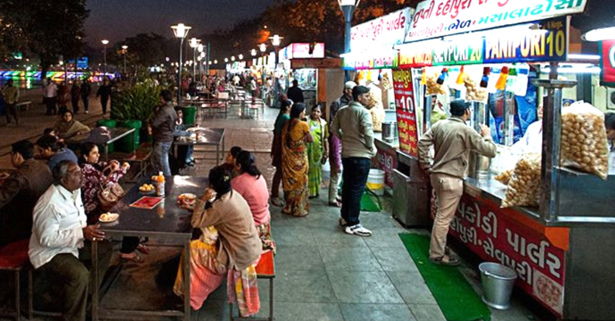 India's first 'clean street food hub', is in Ahmedabad! Go indulge. Image Credit: Taste and Try (Photo by HCP)