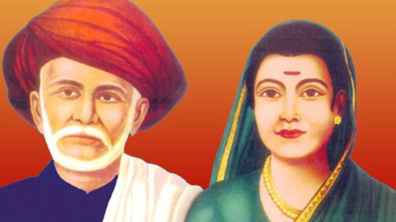 Jyotiba and Savitribai Phule (Source: Free Press Journal)