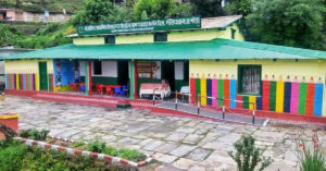 Moved By Shivering Kids, Govt. Officer Uses Salary to Transform Hill School