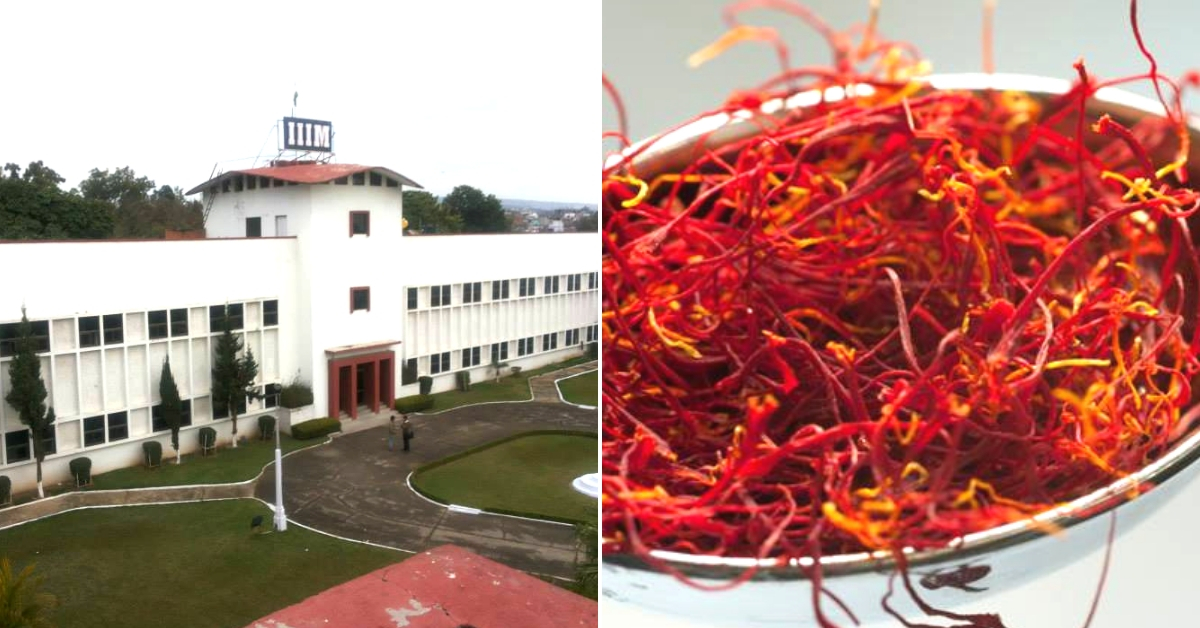 Researchers from the IIIM have found a way to arrest Alzheimer's using saffron! Image Credit (left) Indian Institute of Integrative Medicine, (right) Chef Vishal Athreya.