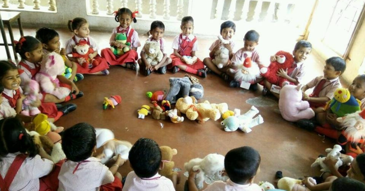 The Delhi-based Toy Bank manages Toy Libraries, where kids can play and learn. Image Credit: Toy Bank