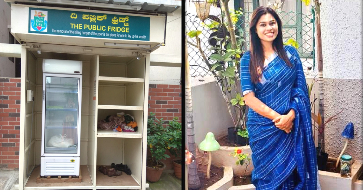 This Woman Set Up Fridge to Keep Food Fresh for Homeless in Bengaluru