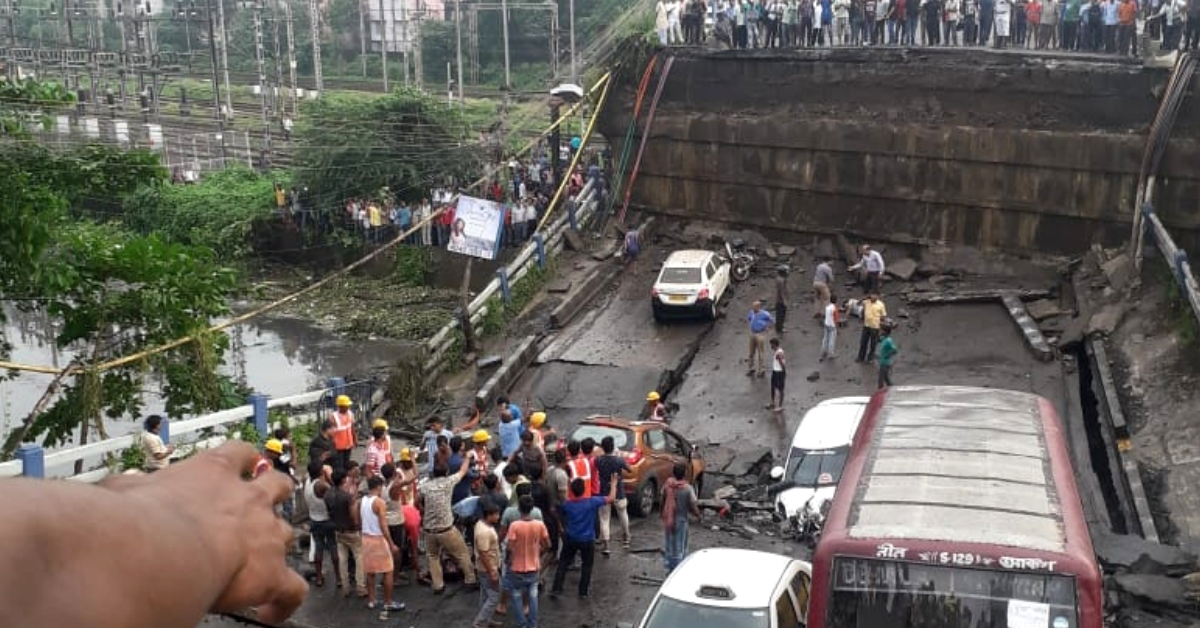 Kolkata Bridge Collapse: Strangers Turn Heroes, Spring into Action Ahead of NDRF!