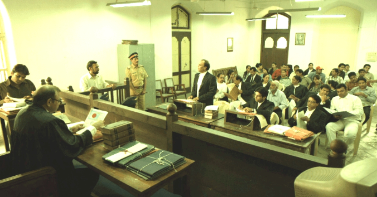 Representative image of a court taken from the movie Shahid. (Source: Netflix)