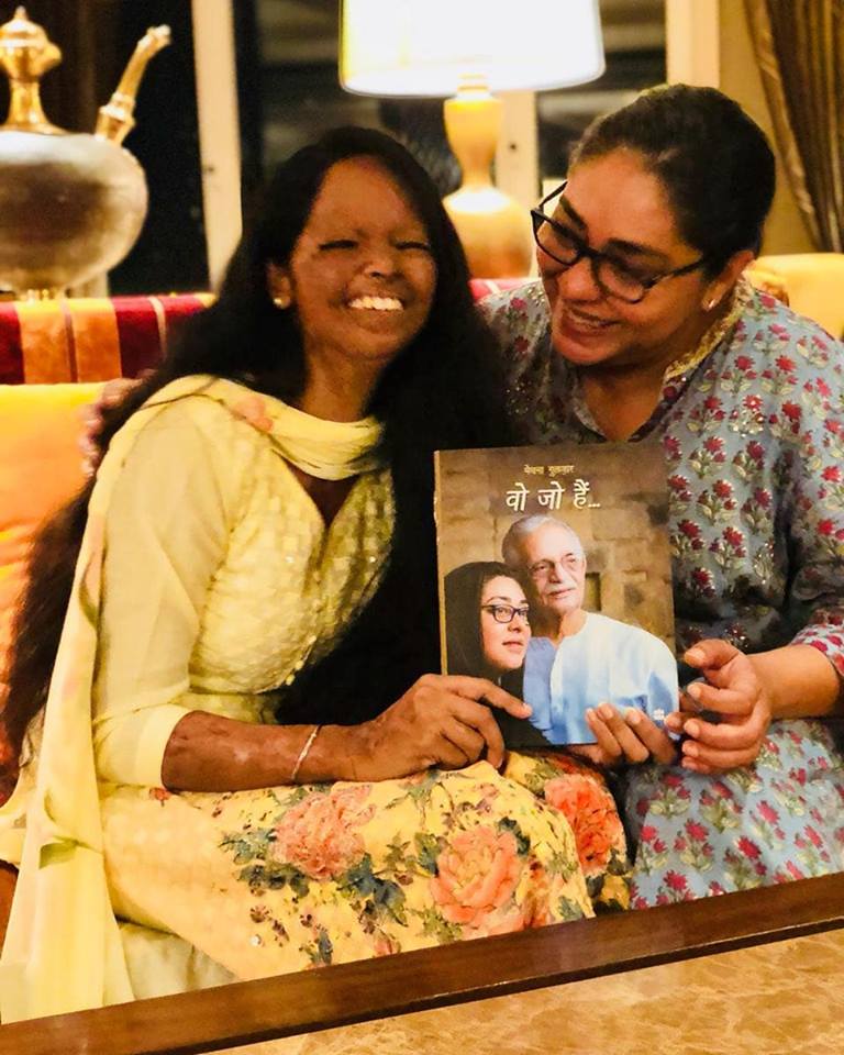 Laxmi Agarwal with Film Director Meghna Gulzar. (Source: Facebook/Laxmi Agarwal)