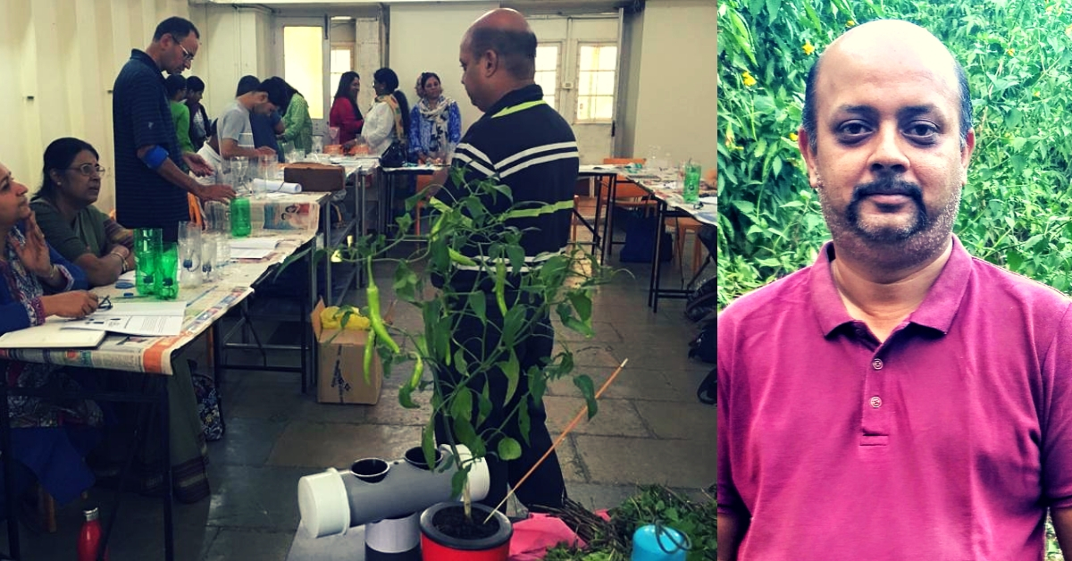 No Soil, No Pesticides: Meet the Self-Taught Punekar Who Grows Veggies in PET Bottles!