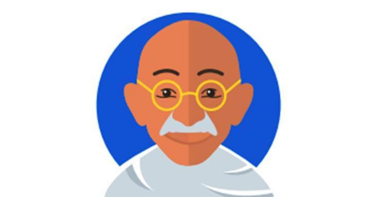On the occasion of Gandhi Jayanti, Twitter has launched an emoji in the Mahatma's honour. Image Credit: Rohit Chauhan
