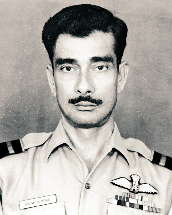 Air Commodore SK Majumdar (Source: Twitter/LestWeForgetIndia)