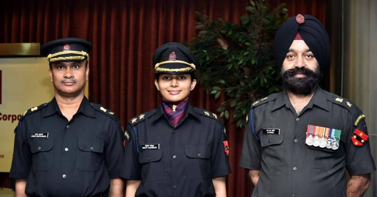 First Female Officer of Indian Territorial Army, Shilpy Gargmukh Is a True Inspiration