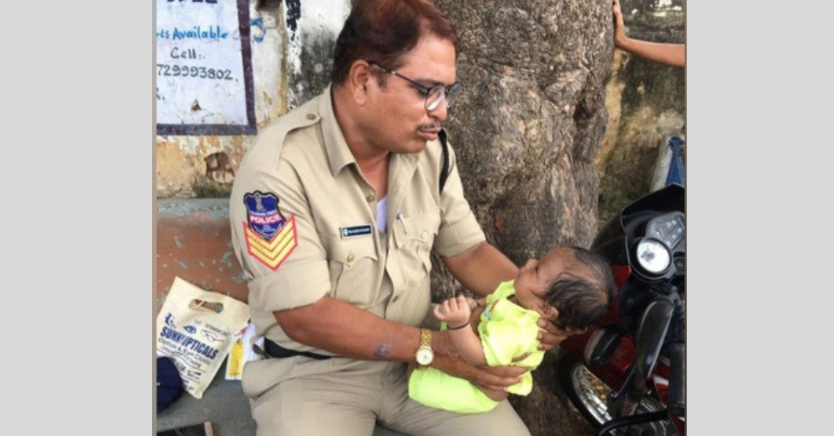 Baby vs Exam: Telangana Cop’s Heart-Warming Solution to a Mother’s Dilemma Goes Viral