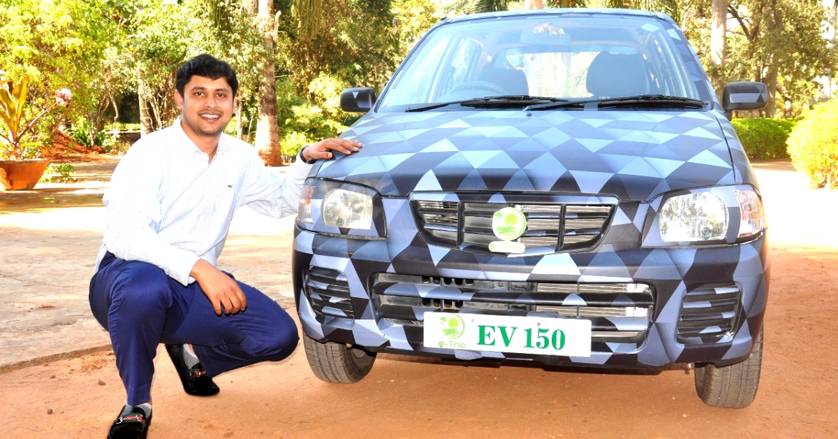 Exclusive: Meet India’s First Startup That Can Switch Your Car From Fossil Fuel to Electric!