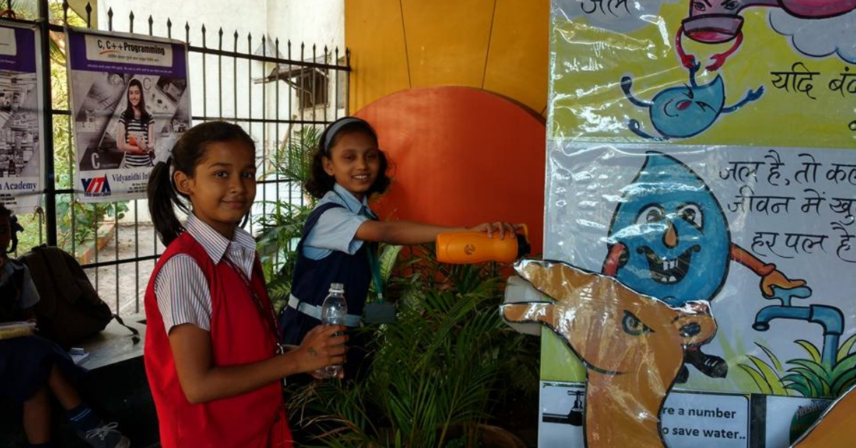 Mumbai school saves water bank