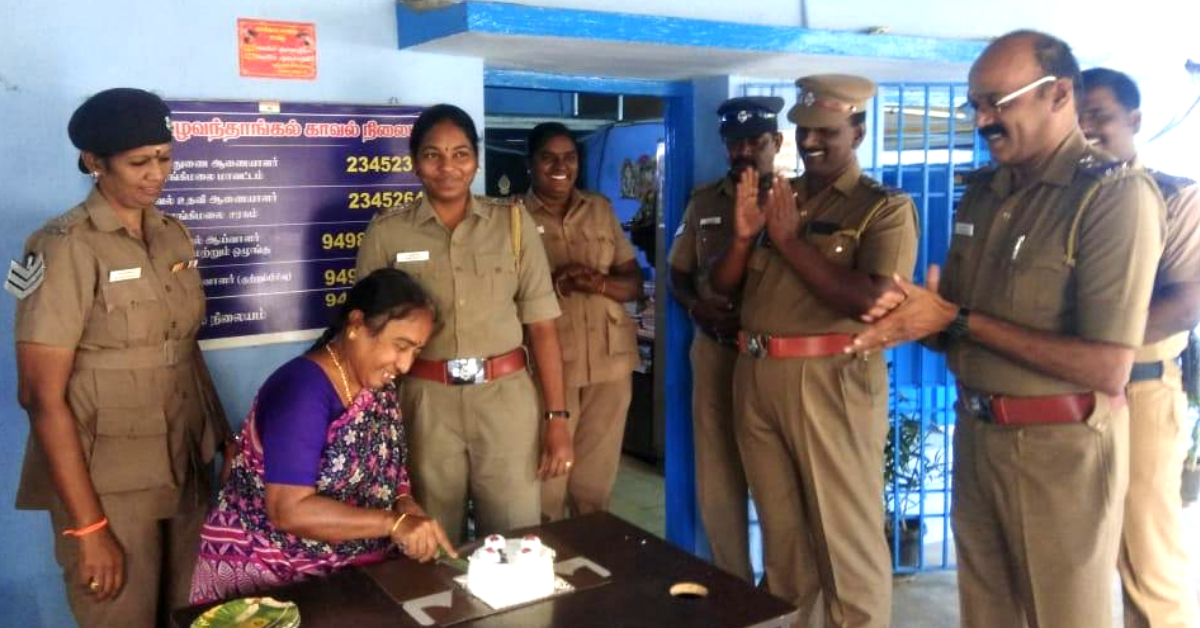 These Chennai Cops Gave an Abandoned 67-YO Woman an Unforgettable Birthday!