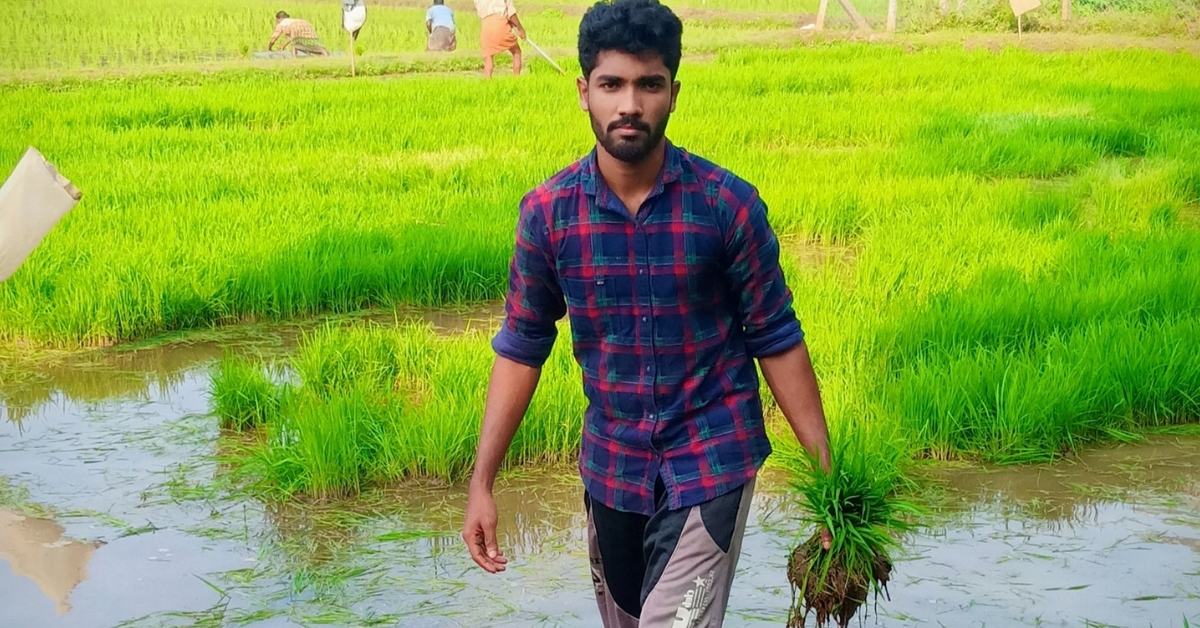 Inspiring! 21-YO ‘Shahenshah’ From Kerala Breathes Life Into Barren Paddy Field!