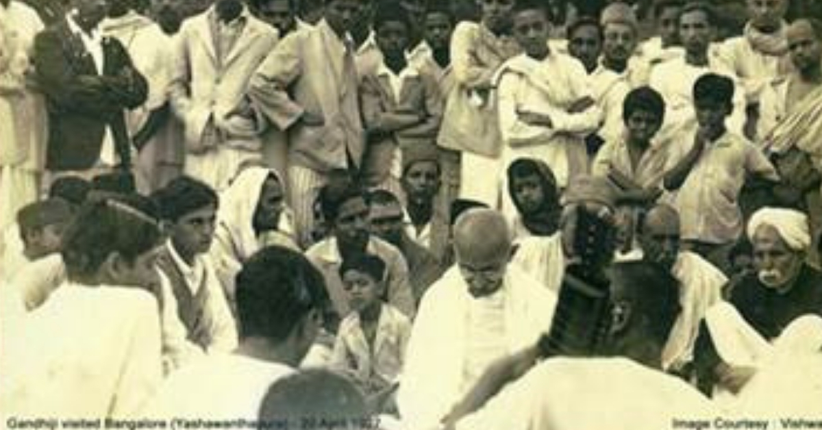 Gandhi in Bengaluru: When a ‘Sabarmati Farmer’ Persuaded Women to Donate ‘Streedhan’