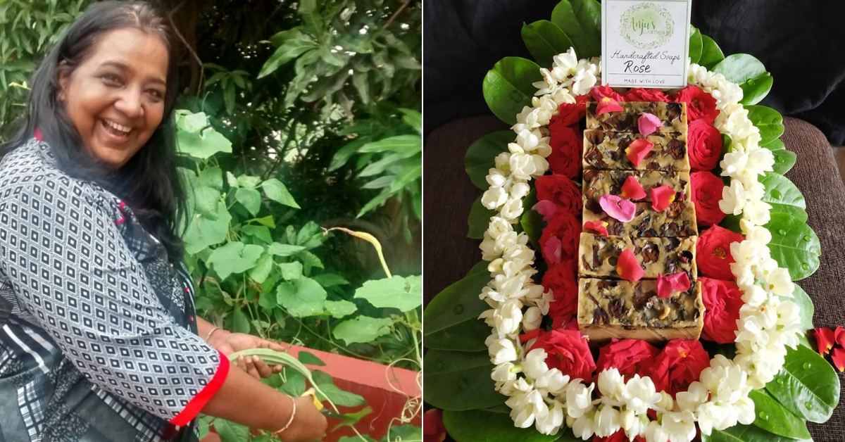 Growing 50+ Veggies & Fruits at Home, Chennai Woman Makes Her Own Organic Soaps!