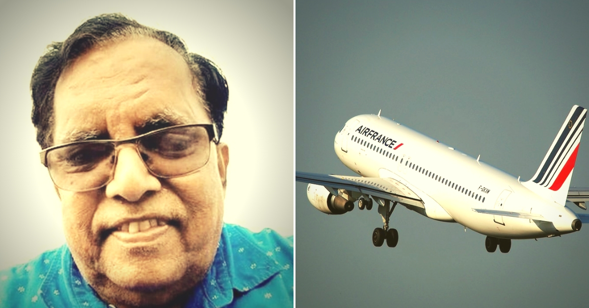 Retired Mysuru Govt Doctor Saves a Life Mid-Air, Honoured By Air France!