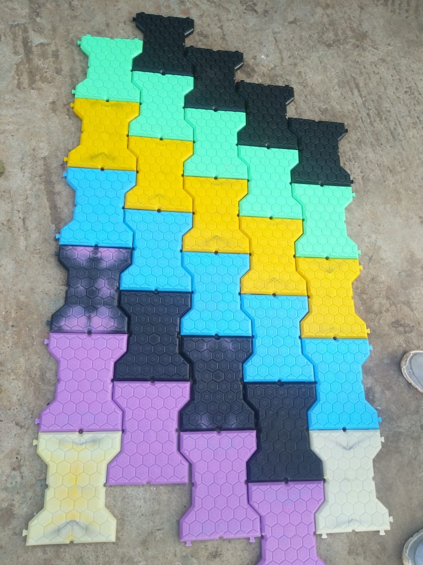 Tiles in different colours. (Source: Swachha)