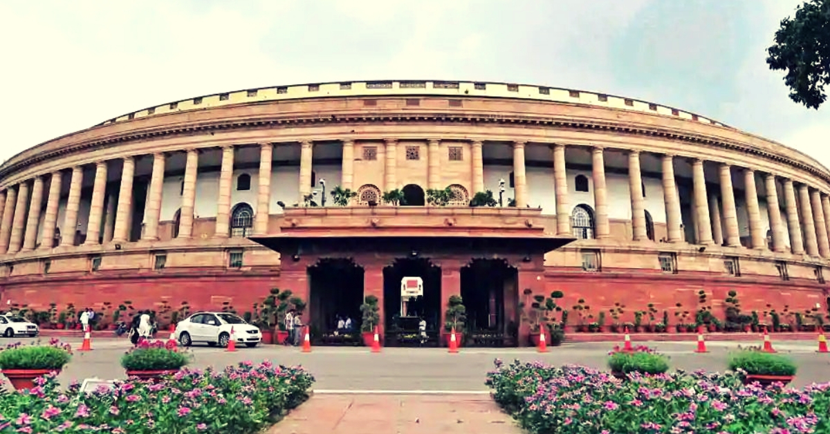 Parliament of India. (Source: Twitter/All India Radio)