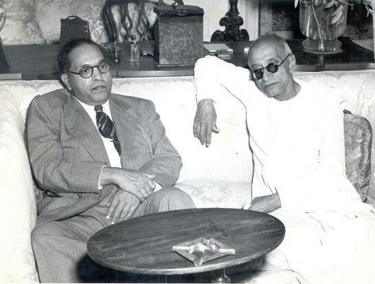 Rajaji with BR Ambedkar (Source: Twitter)