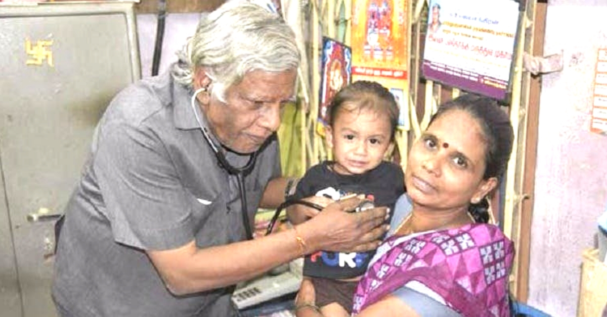 Chennai’s Beloved ‘Rs 5 Doctor’ Passes Away: Why He Was a Messiah to The Poor