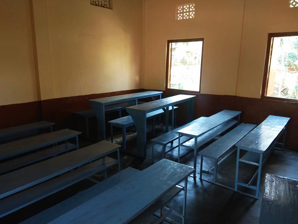 Classrooms renovated.