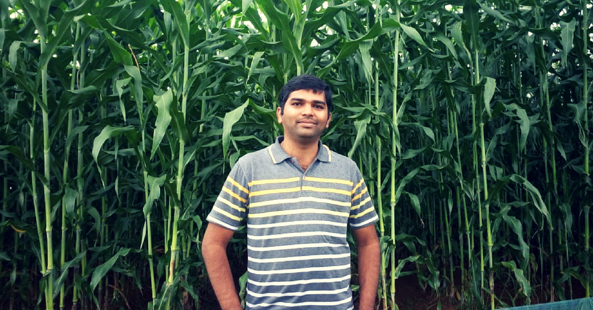 Hyderabad Man Develops App That Helps 1,17,000 Farmers Get Better Yield!