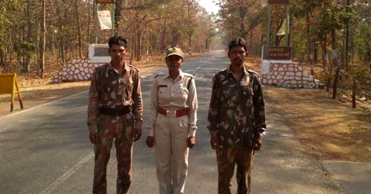 Forest Guard Stands in Front of Tiger for 1.5 Hrs, Saves 3 Lives with Her Presence of Mind!
