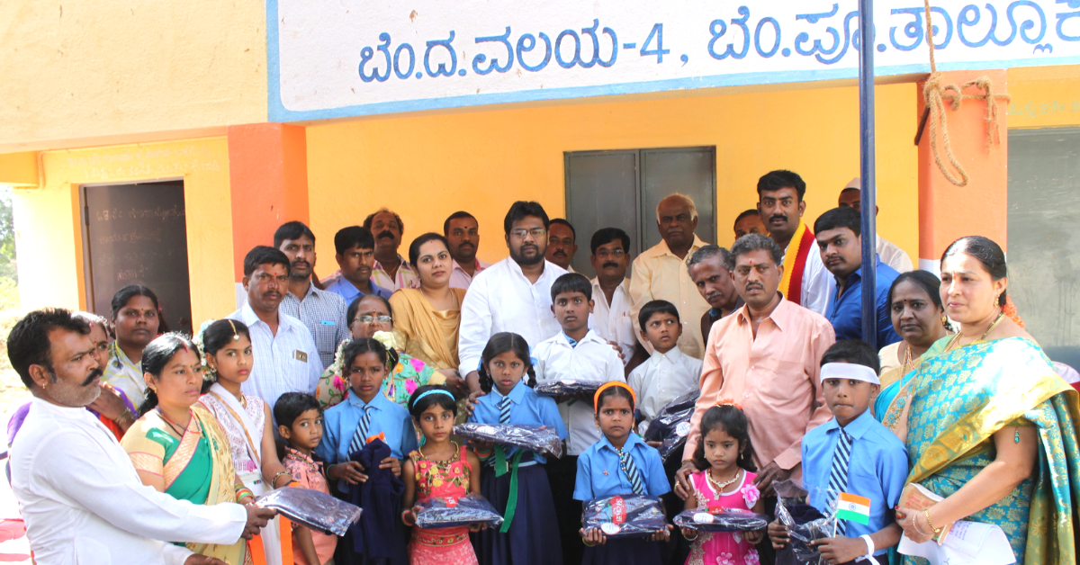 For 39 Years, This Man Has Equipped Govt. School Kids With Books, Shoes & Sweaters!