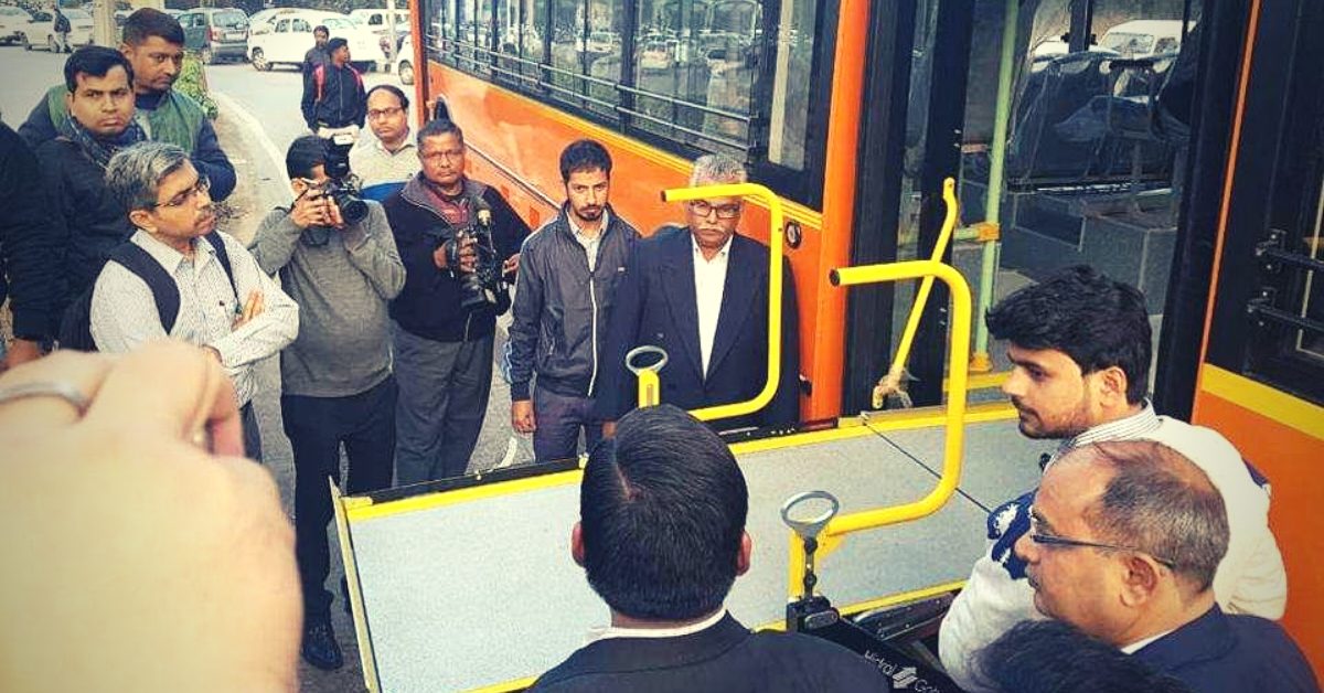 In a First, Disabled-Friendly Buses Are About to Hit the Streets of Delhi