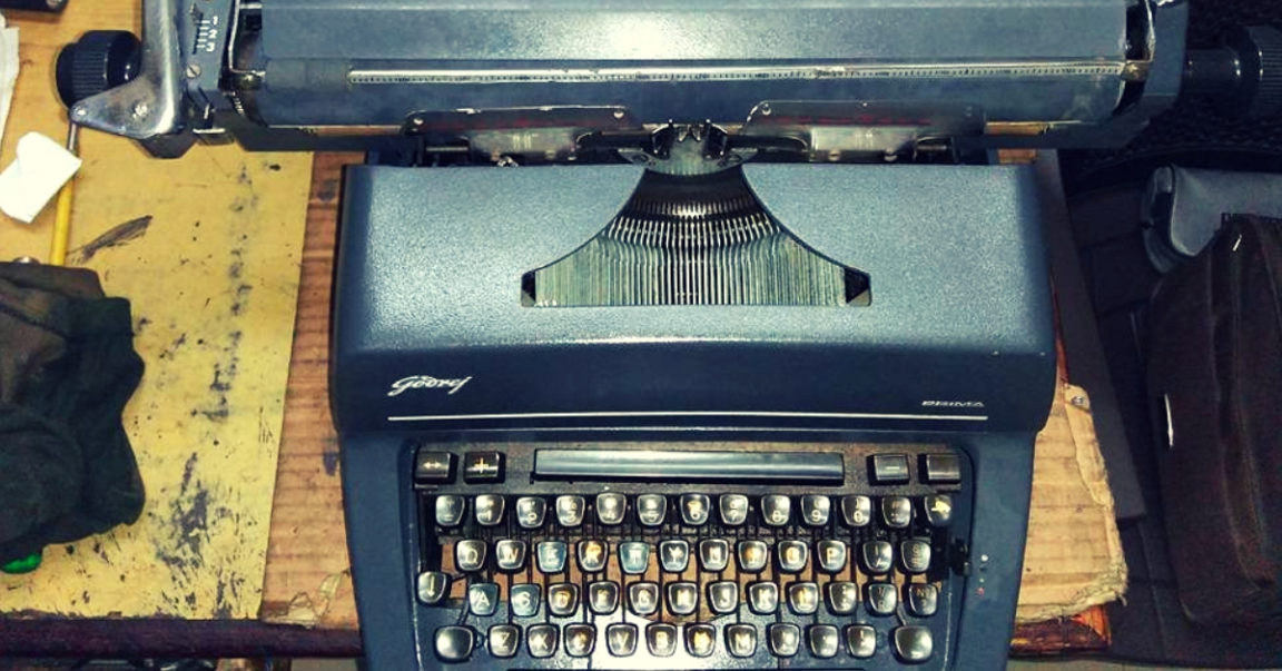 IconsOfIndia An Typewriter Became A Symbol of Modern India