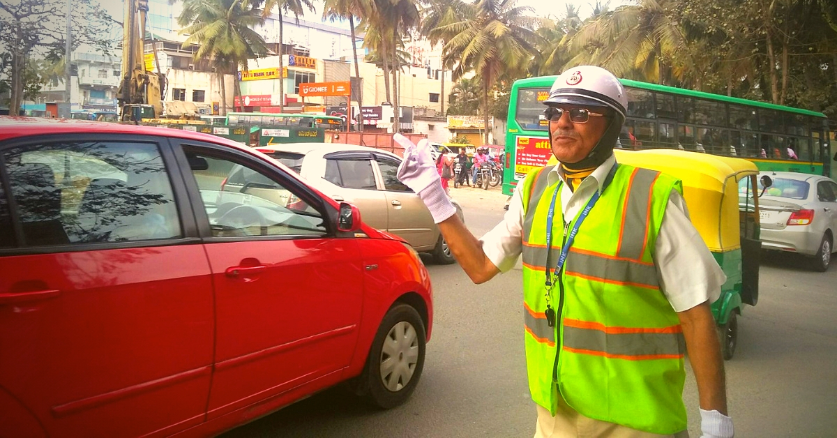 Exclusive: After Saving Thousands in Kuwait, 82-YO Soldier Now Helps Tame Traffic in B’Luru