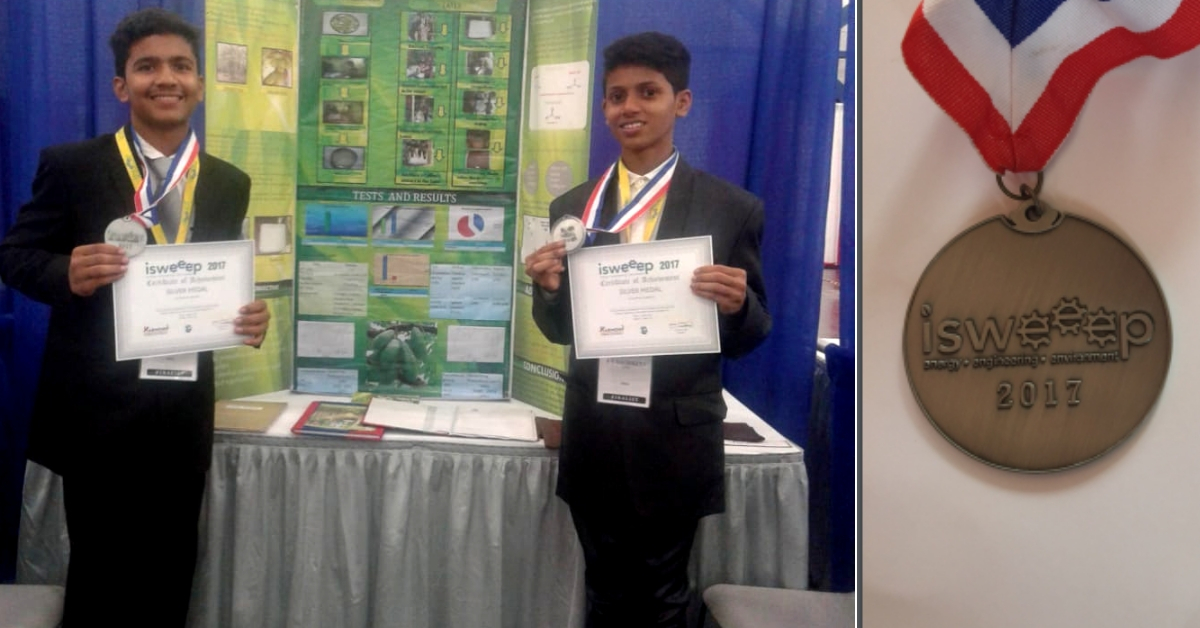 Mangaluru Teens Use Traditional Fruit to Make Eco-friendly Rubber, Win International Medal!