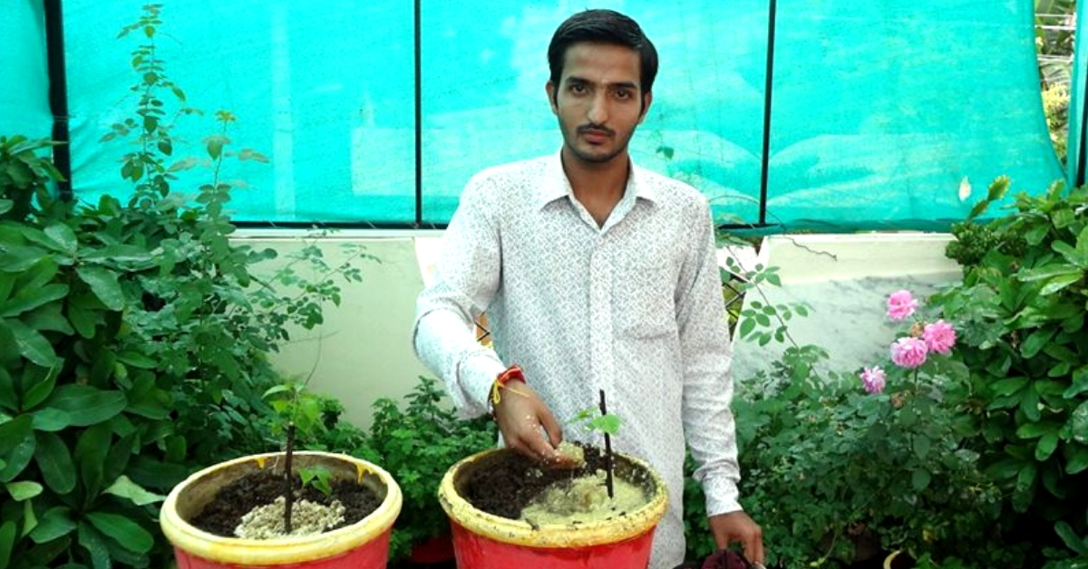 20-YO Farmer’s Son Is Using Fruit Peels to Help Rajasthan Beat Water Scarcity!