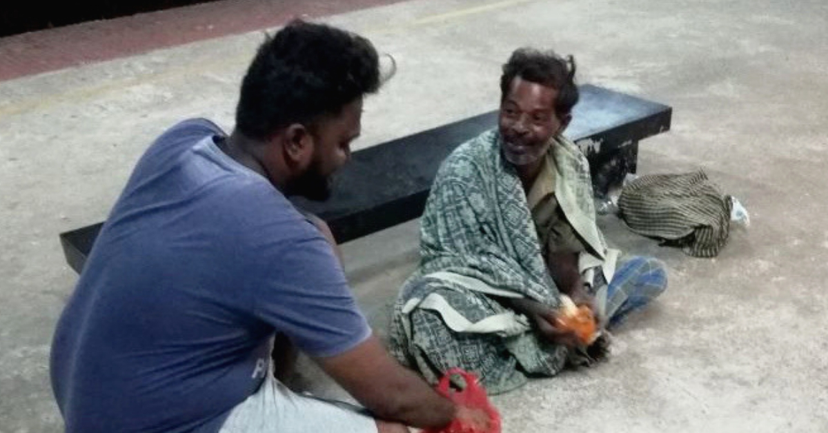 Heartbroken by Hungry Beggar’s Death, Chennai Couple Feeds 70+ Homeless People Daily!