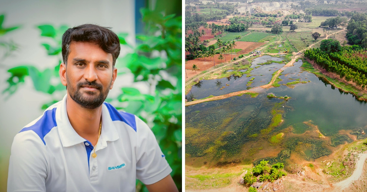 Bengaluru Techie Single-handedly Revives Lake in 45 Days, Plans to Save 45 More by 2025!