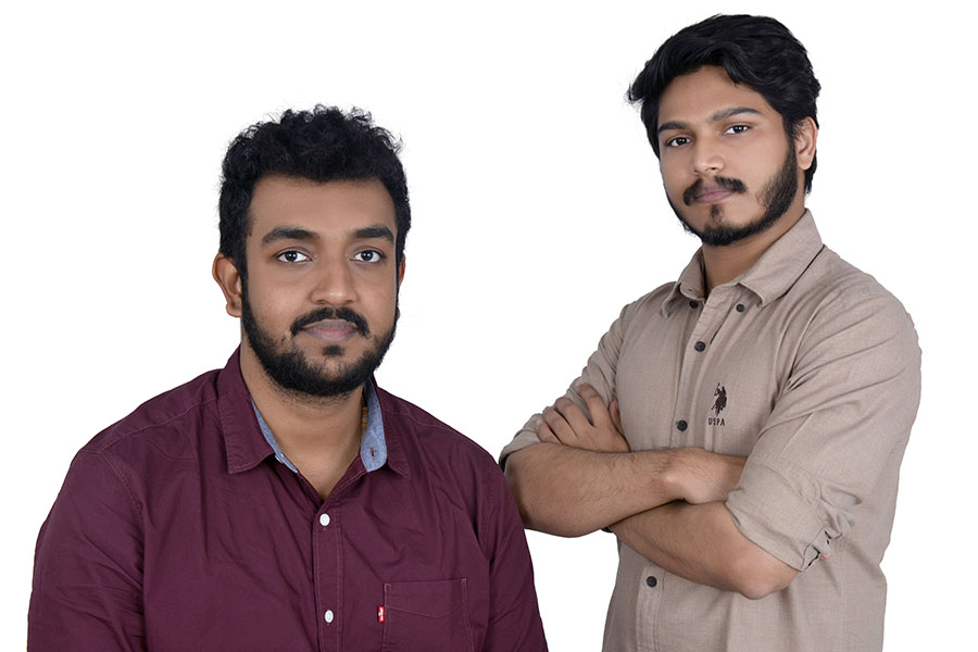 (From Left to Right) Co-Founders of Gegadyne Energy Jubin Varghese and Ameya Gadiwan. 