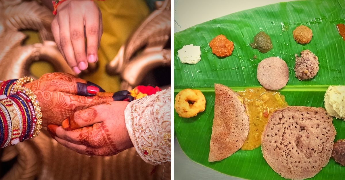 No Plastic, No Paper, All-Organic Millet Feasts: Pondy Couple Sets #WeddingGoals!