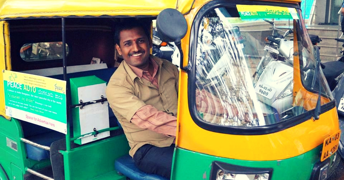 No Rudeness, No Refusals, No Overcharging: Meet the Peace Auto Drivers of Bengaluru