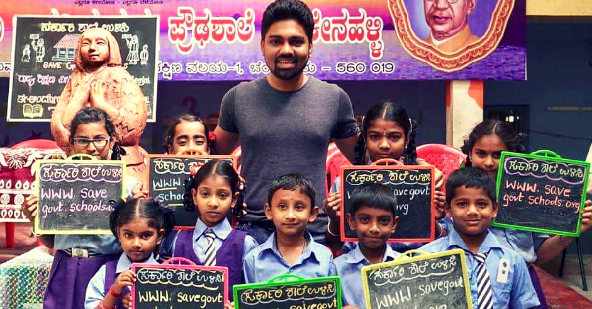 Once He Couldn’t Pay His Fees. Now This Farmer’s Son Is Saving Govt Schools!