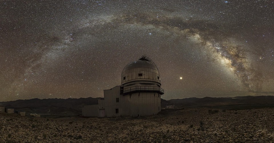 The Indian Astronomical Observatory at Hanle, Ladakh. (Source: Dorjey Angchuk)