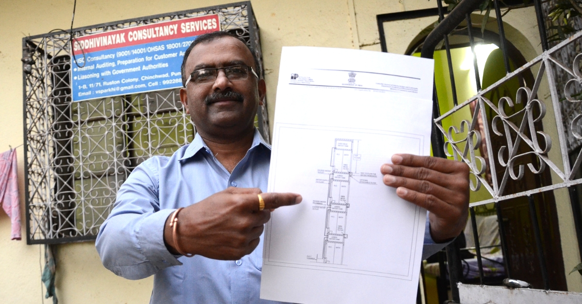 Pune Man Wins Patent for Brilliant Model That Can Recycle 20% Water in Apartments!
