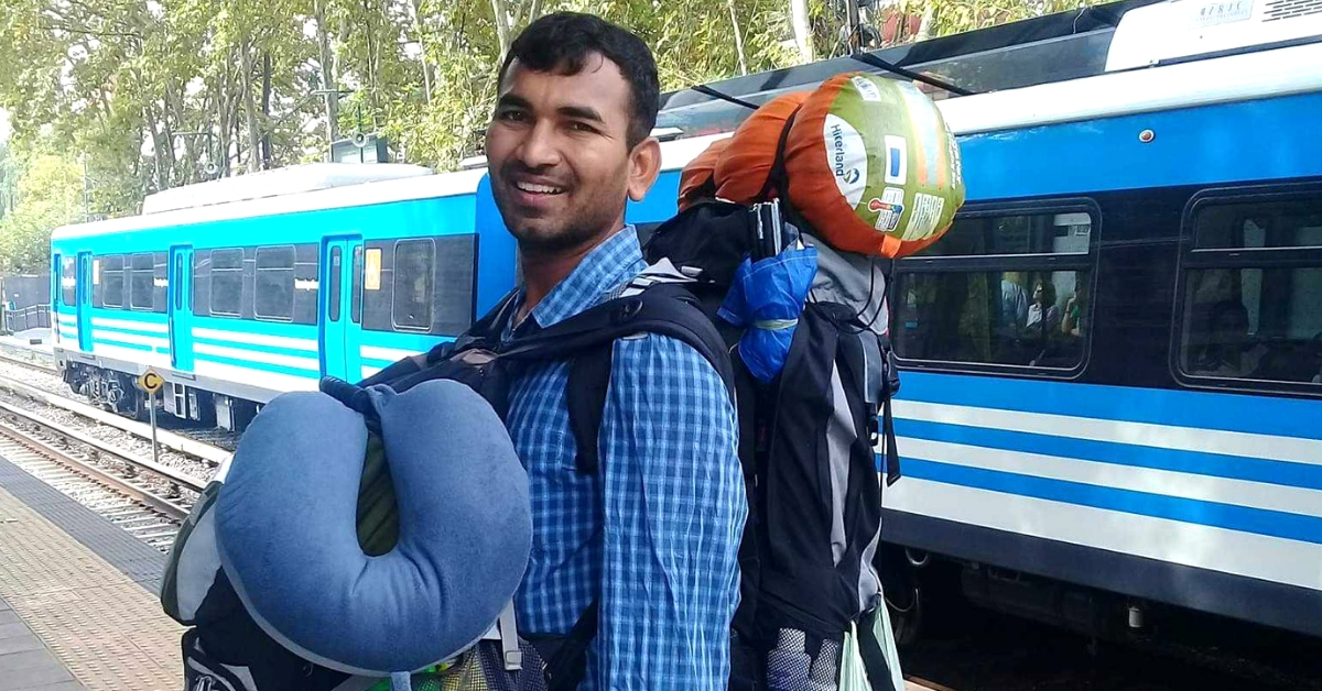 Meet ‘Vishnu Da Gama’, the Man Who Circumnavigated the Earth on Foot in 3 Years!